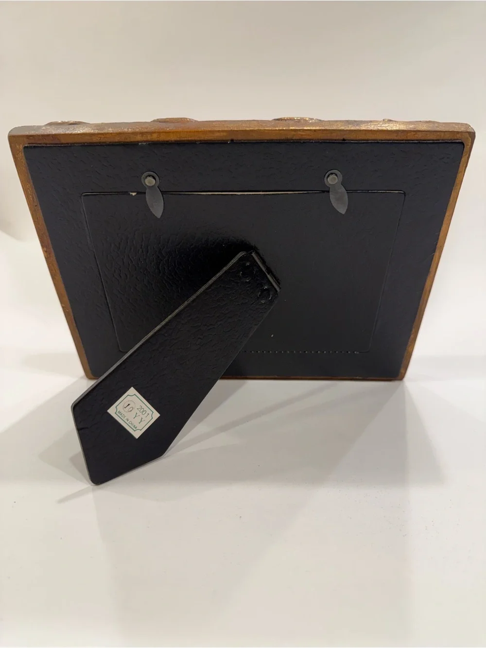 Bombay Carved Gold and Brown Photo Frame